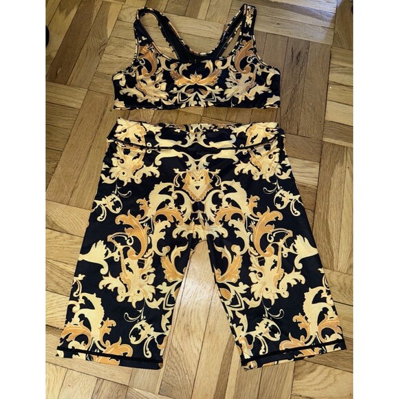 Fashion Nova Elle Lounge Set Size XL WORKOUT Athleisure GYM CLUB SEXY BAROQUE - Picture 4 of 11